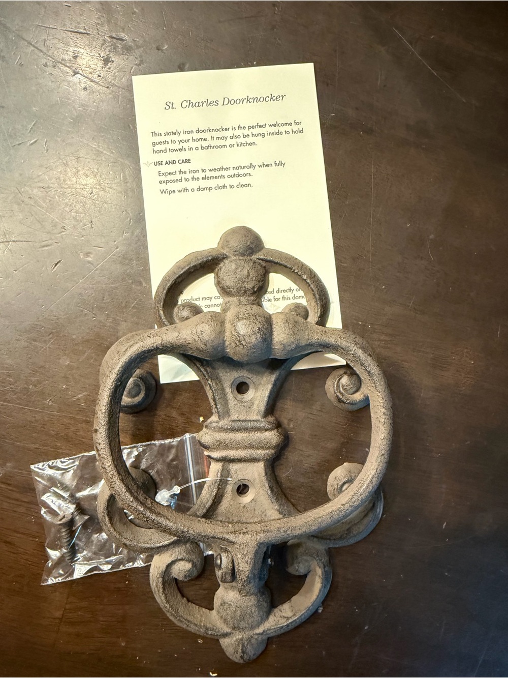 St. Charles Doorknocker